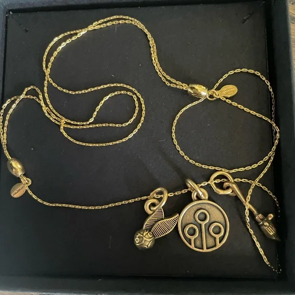 Alex and Ani Harry Potter Qudditch Necklace - Picture 1 of 3
